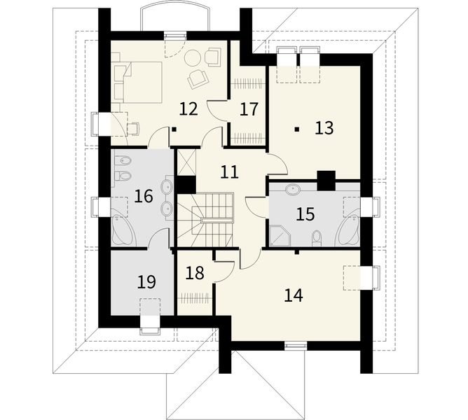 Poddasze projektu Monaco 2