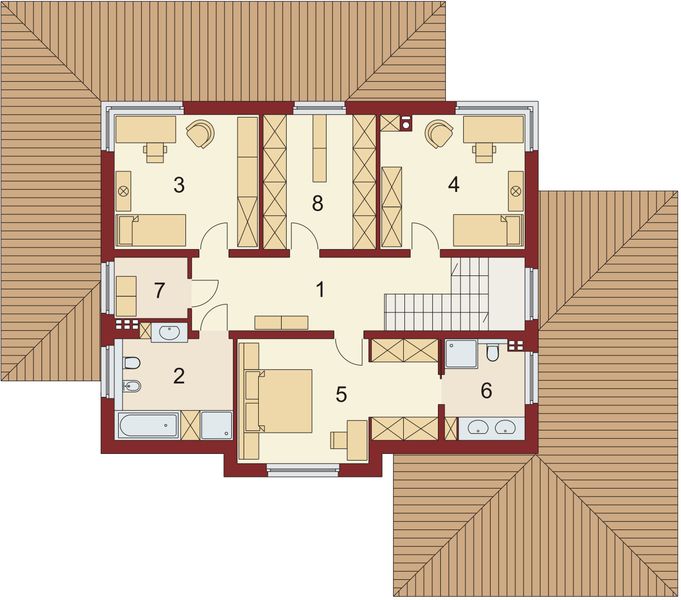 Piętro 1 projektu Salomon