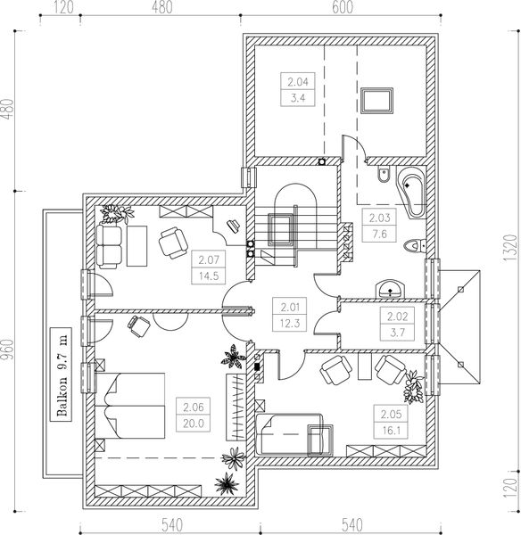 Poddasze projektu Sit