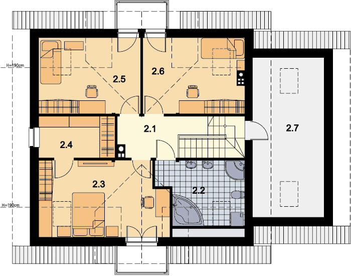 Poddasze projektu Apollo II