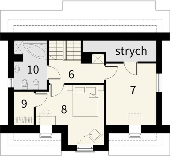 Poddasze projektu Adept