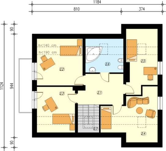 Poddasze projektu Grosella