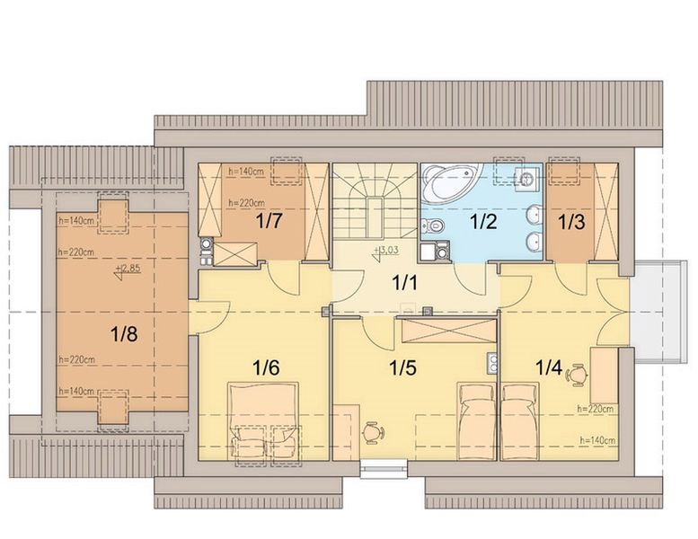 Poddasze projektu Rafaello 2