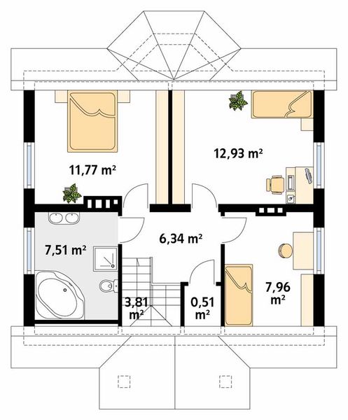 Poddasze projektu Echo 3