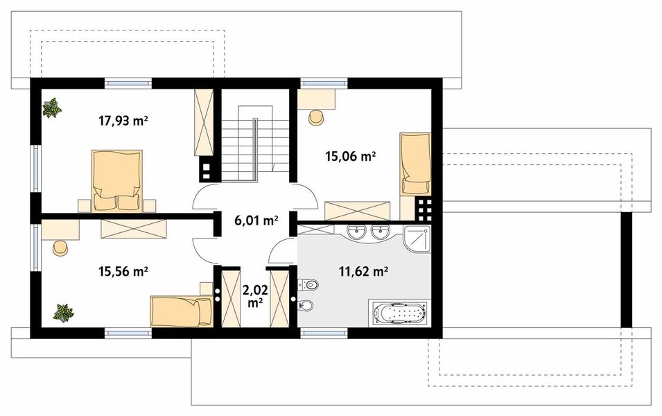 Poddasze projektu Combo 2