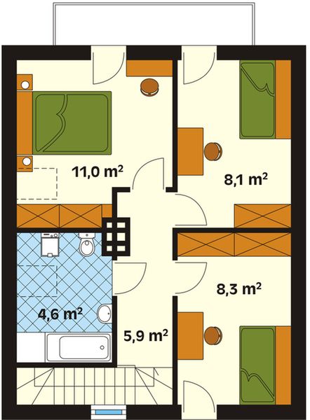 Poddasze projektu Słowik