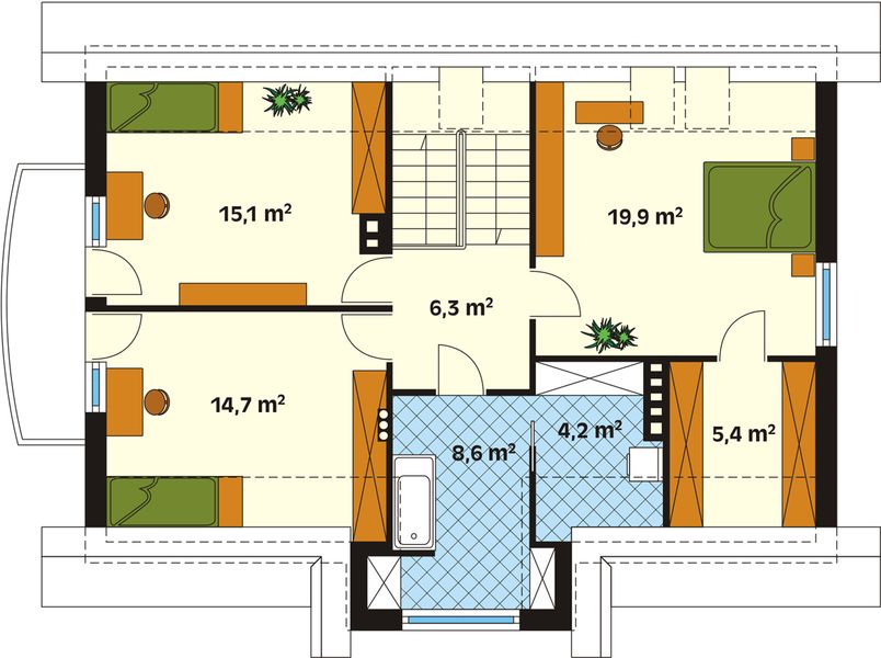 Poddasze projektu Poranek