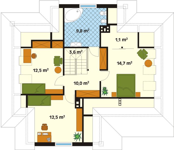 Poddasze projektu Wiking