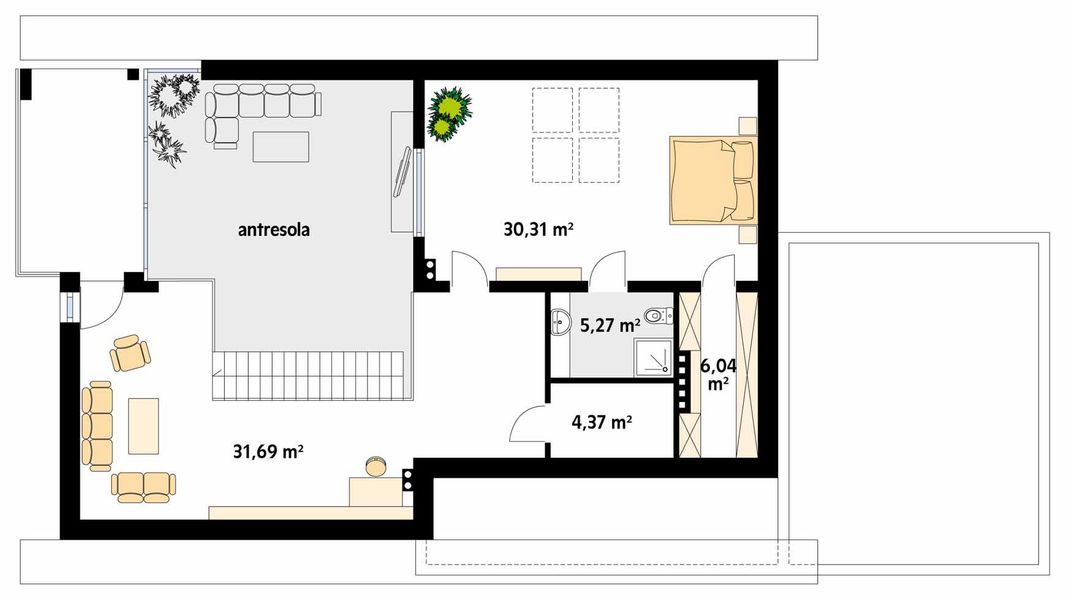 Poddasze projektu Onyks