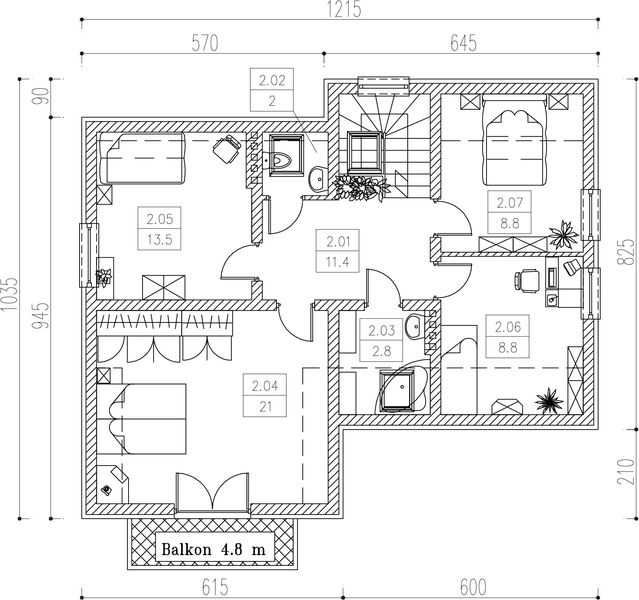 Poddasze projektu Wjt