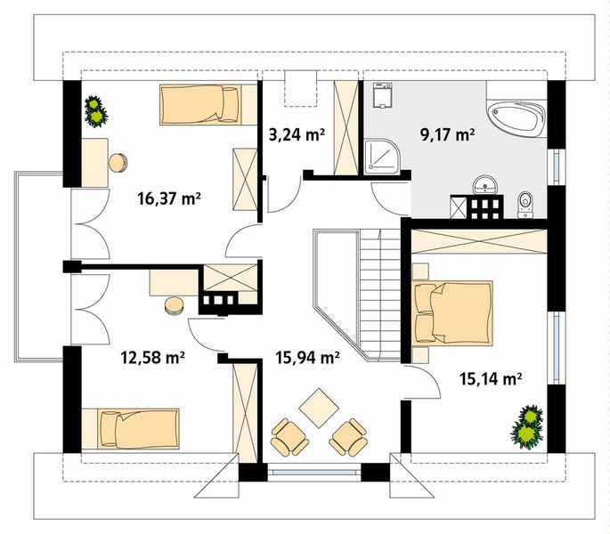 Poddasze projektu Meteor 2