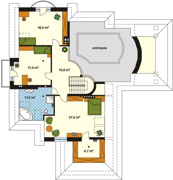 Poddasze projektu Mistral