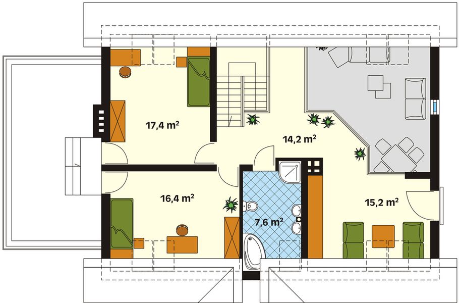 Poddasze projektu Opal