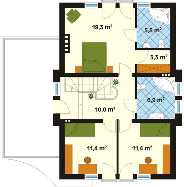 Poddasze projektu Szafir