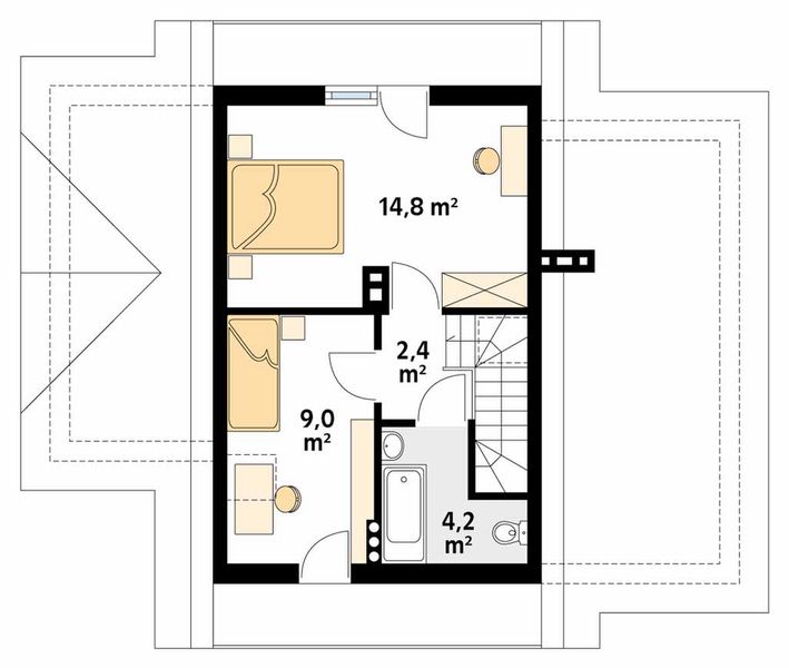 Poddasze projektu Mini