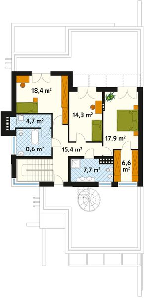 Piętro 1 projektu Diuna