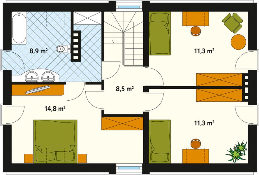 Poddasze projektu Vigo