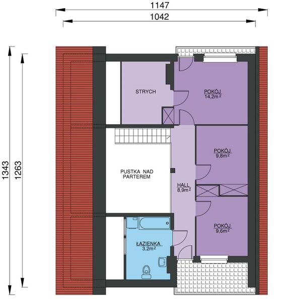 Poddasze projektu W-0116