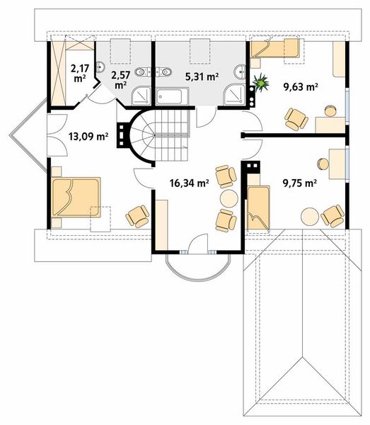 Poddasze projektu Batuta 2 dr-S