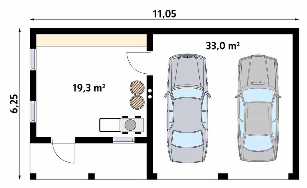Parter projektu Garaż G10