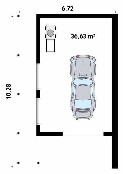Parter projektu Garaż G11