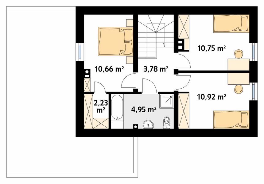 Poddasze projektu Zeo
