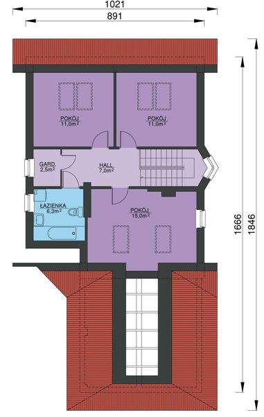 Poddasze projektu W-0612