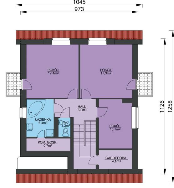 Poddasze projektu W-0617