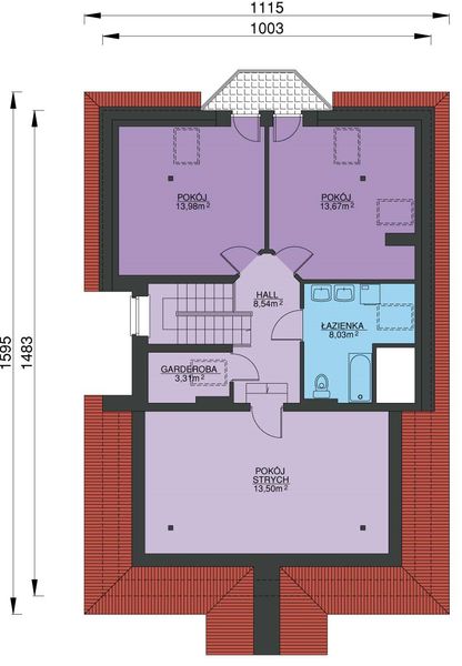 Poddasze projektu W-0619