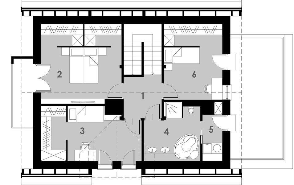 Poddasze projektu Mediolan