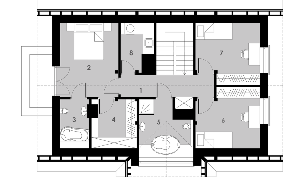 Poddasze projektu Ontario
