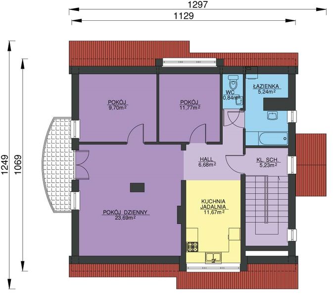 Poddasze projektu W-0816