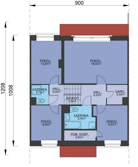 Poddasze projektu SP-0121