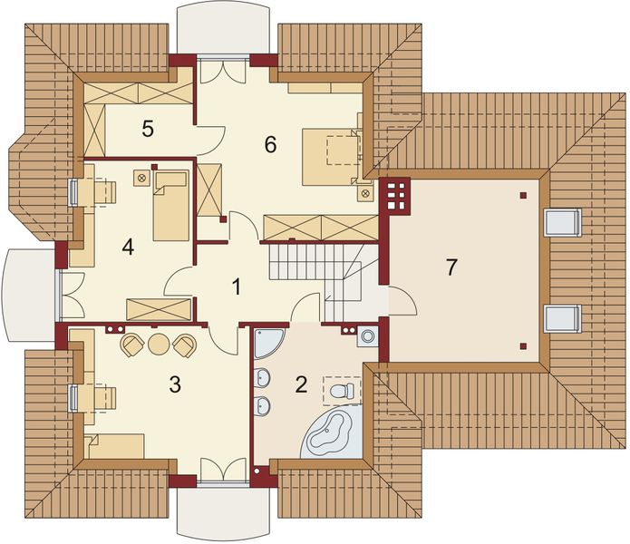 Poddasze projektu Dandys 1 G2