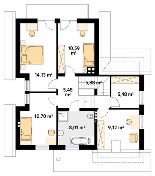 Poddasze projektu Piryt 2