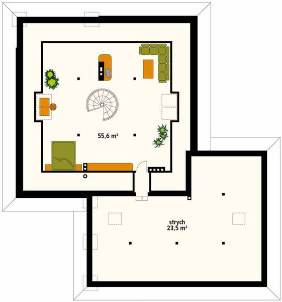 Poddasze projektu Beta 4