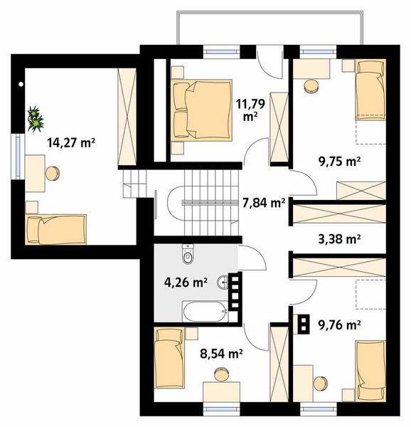 Poddasze projektu Bluszcz