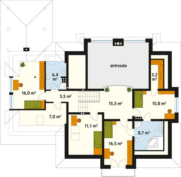 Poddasze projektu Artemida