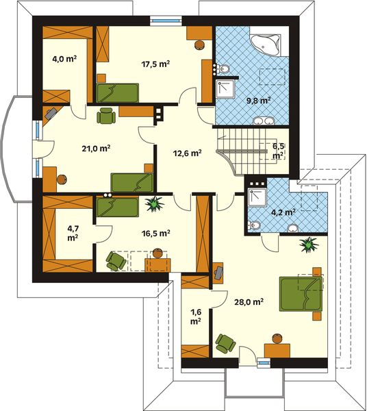 Poddasze projektu Ocean