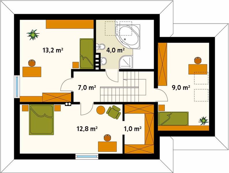 Poddasze projektu Bryza