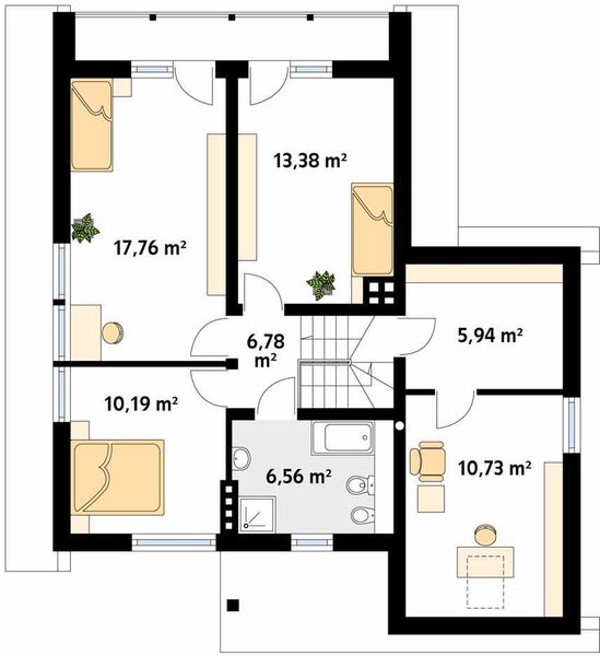 Poddasze projektu Sopran 4
