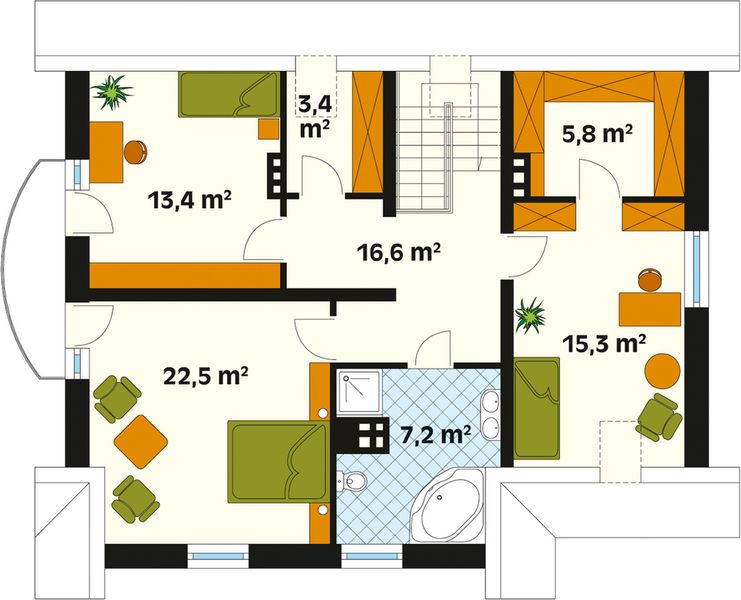 Poddasze projektu Nutka 2