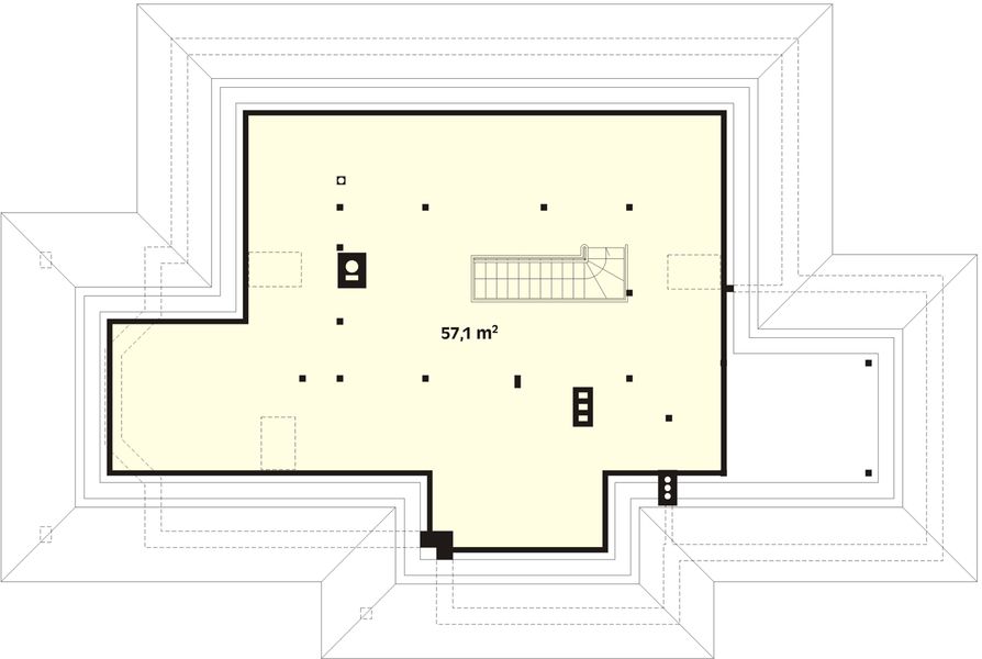 Poddasze projektu Kometa