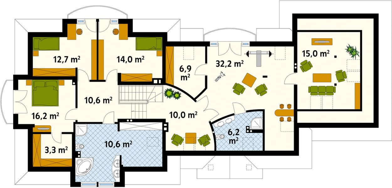 Poddasze projektu Atol