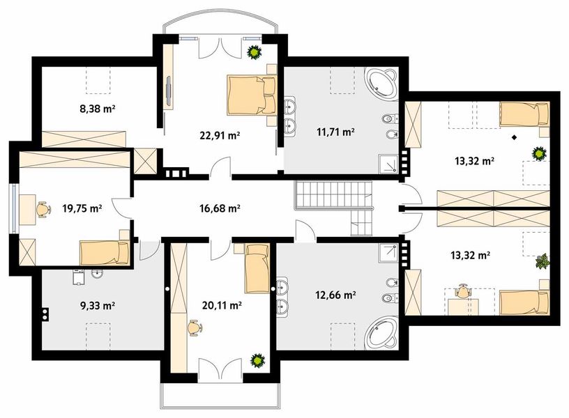 Poddasze projektu Allegro 3