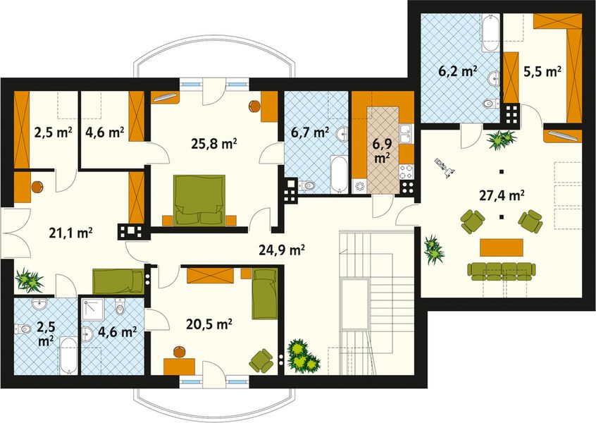 Poddasze projektu Ocean 4