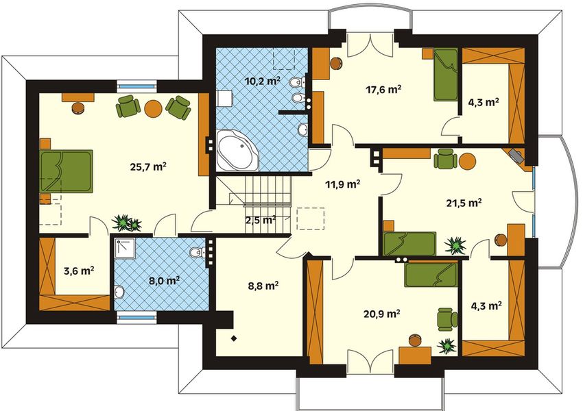 Poddasze projektu Posejdon