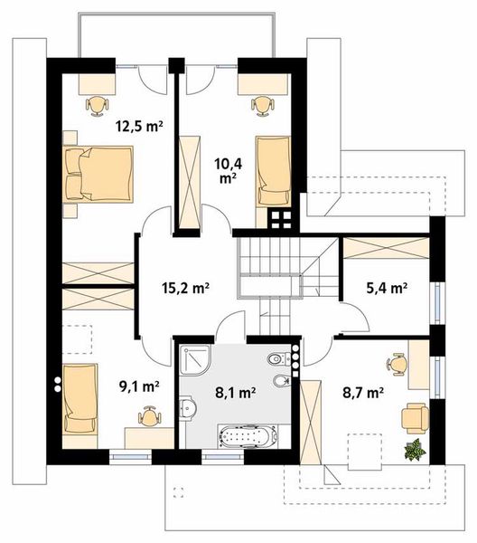 Poddasze projektu Kalcyt