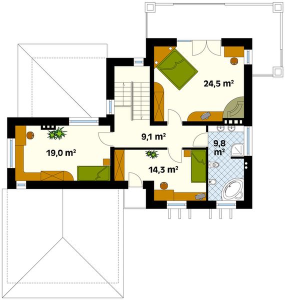 Piętro 1 projektu Arizona 2