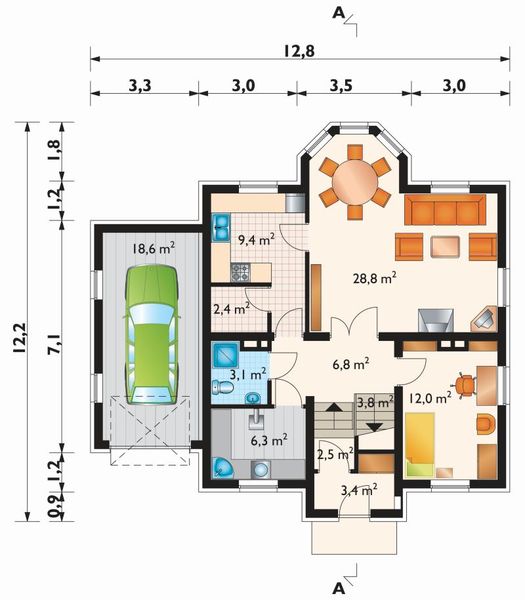 Parter projektu Gil - szkielet drewniany lekki